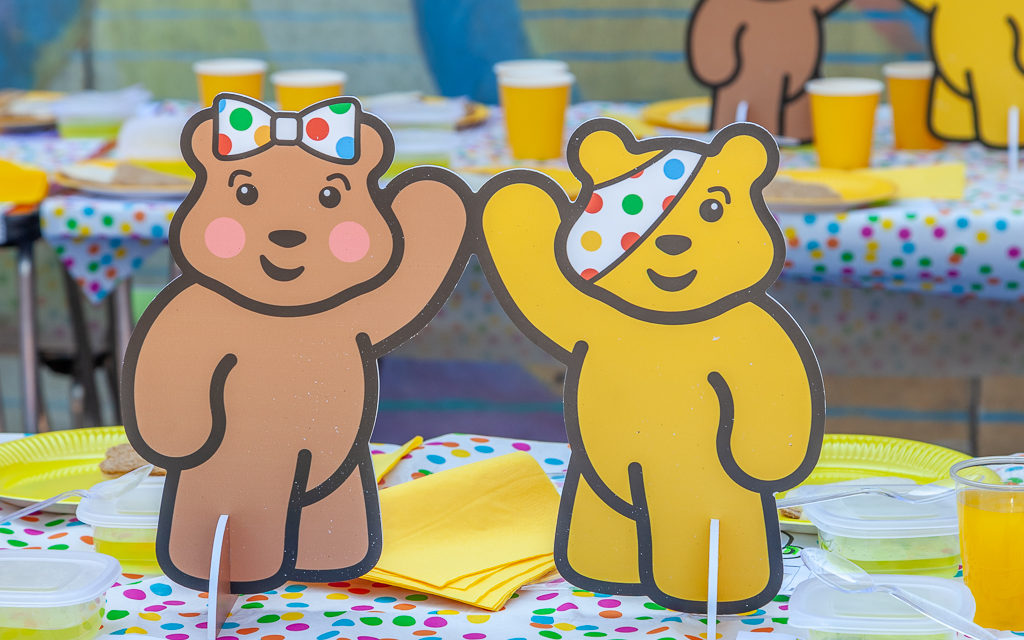 Asda Wrexham hosts a Picnic for Pudsey!