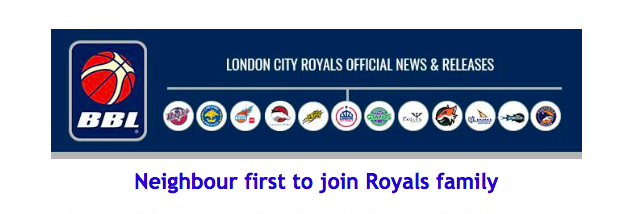 Neighbour first to join Royals family