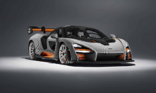 NEARLY HALF A MILLION BRICKS LATER, THE FIRST FULL-SCALE LEGO® McLAREN SENNA