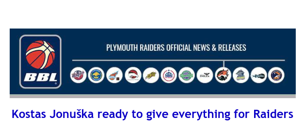 News from British Basketball League: Kostas Jonuška ready to give everything for Raiders