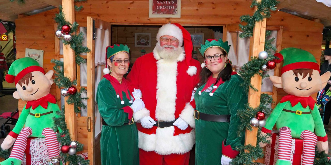 Santa ‘sleighs’ in to launch Christmas at St Tydfil Shopping Centre