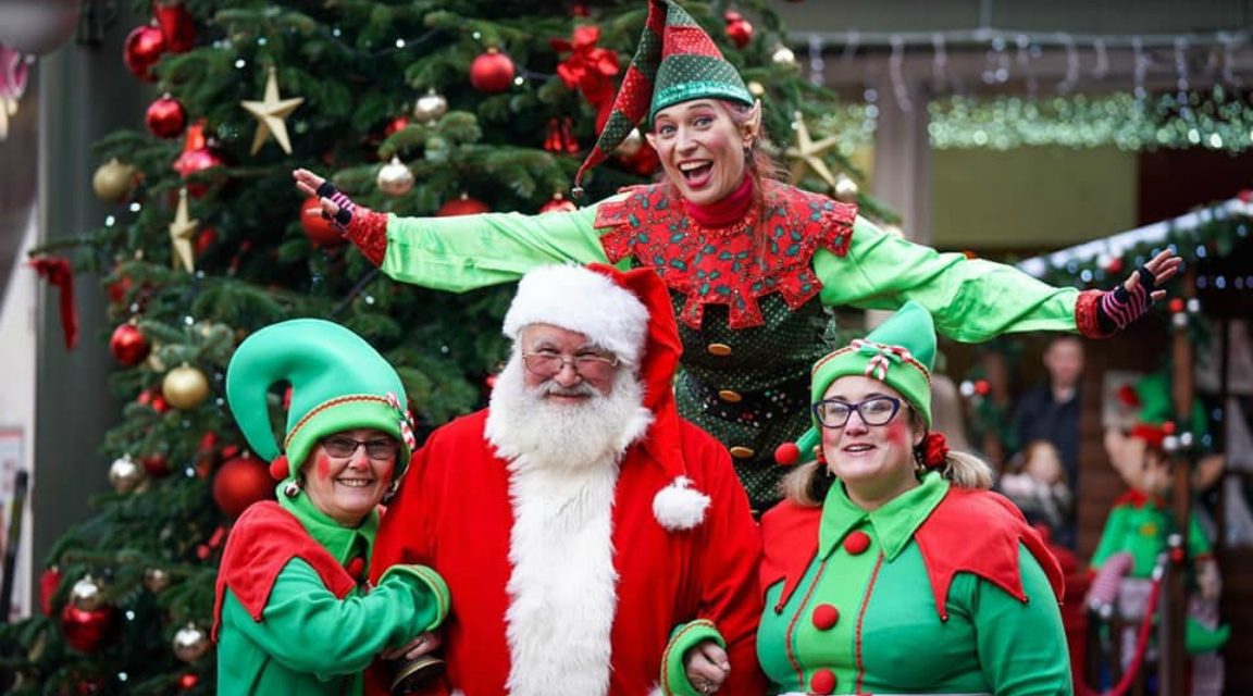 Merthyr welcomes Santa to town!