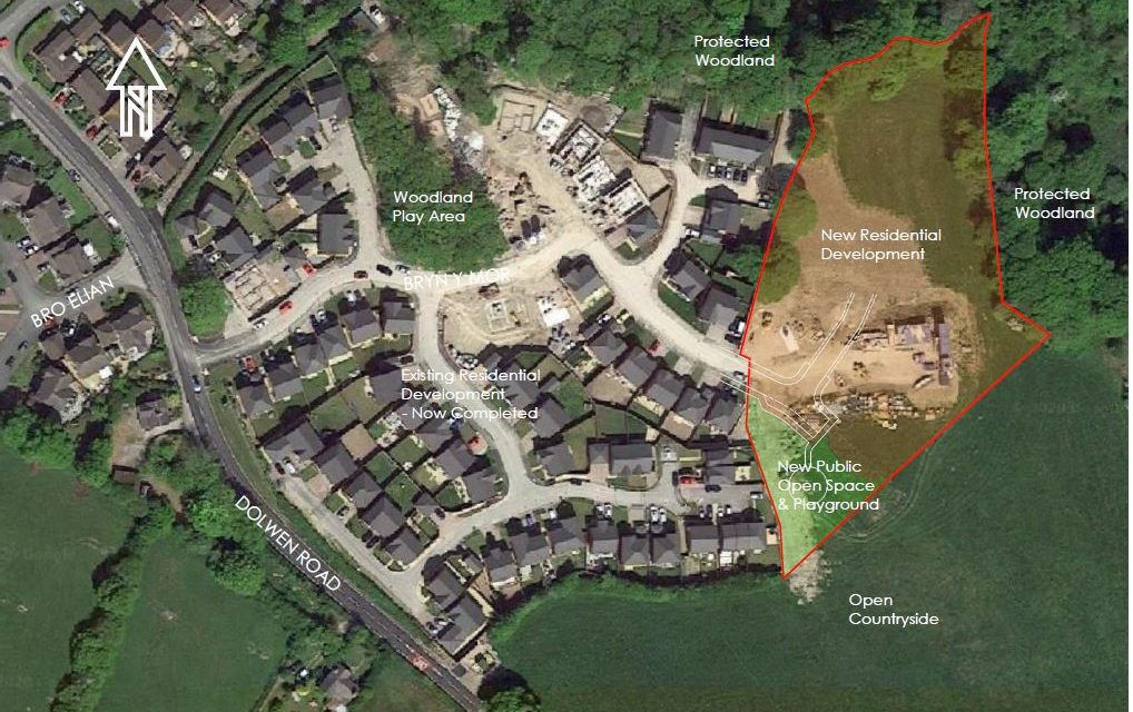 Old Colwyn housing development to be extended as planning given green light