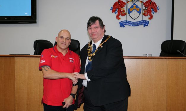 Caerphilly Veteran Honoured by Council in Lead-up to Invictus Games