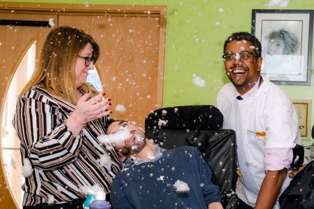 Local AM grilled by care facility residents