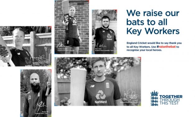 ECB announces #raisethebat Test Series with players wearing key workers’ names on shirts
