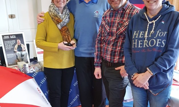 Abergele Golf Club tees off for Armed Forces support