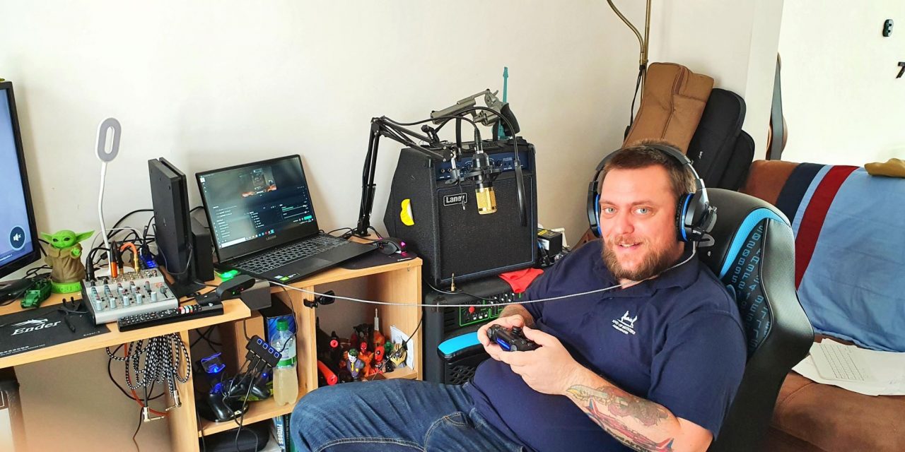 Swansea Veteran Hosts Gaming Marathon to Help other Military Heroes