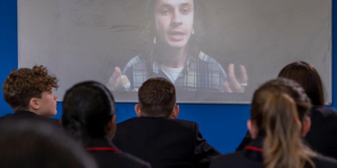 Actor Cel Spellman launches Creative Earth art competition for young people ahead of the COP26 UN climate change conference