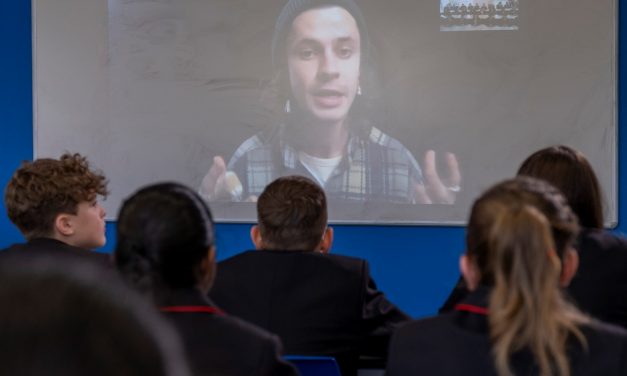 Actor Cel Spellman launches Creative Earth art competition for young people ahead of the COP26 UN climate change conference