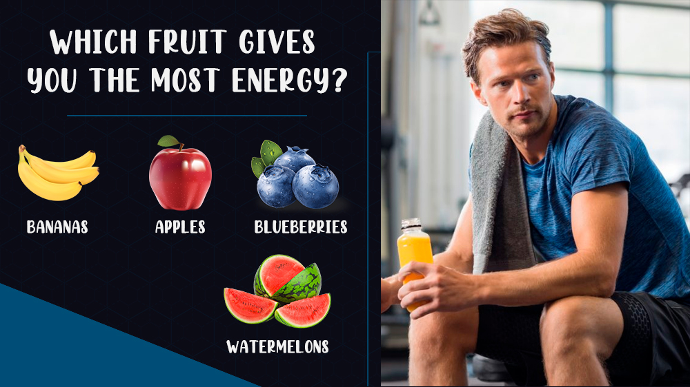 Which fruit provides you the most maximum energy?