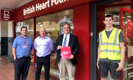 Wrexham Furniture and Electrical Store Celebrates the British Heart Foundation’s 60th Birthday
