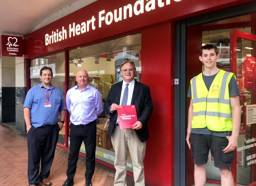 Wrexham Furniture and Electrical Store Celebrates the British Heart Foundation’s 60th Birthday