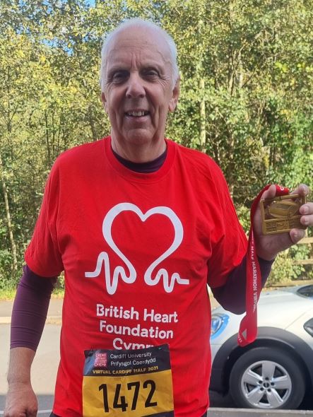 64 year old Abercarn man runs half marathon to end heartbreak