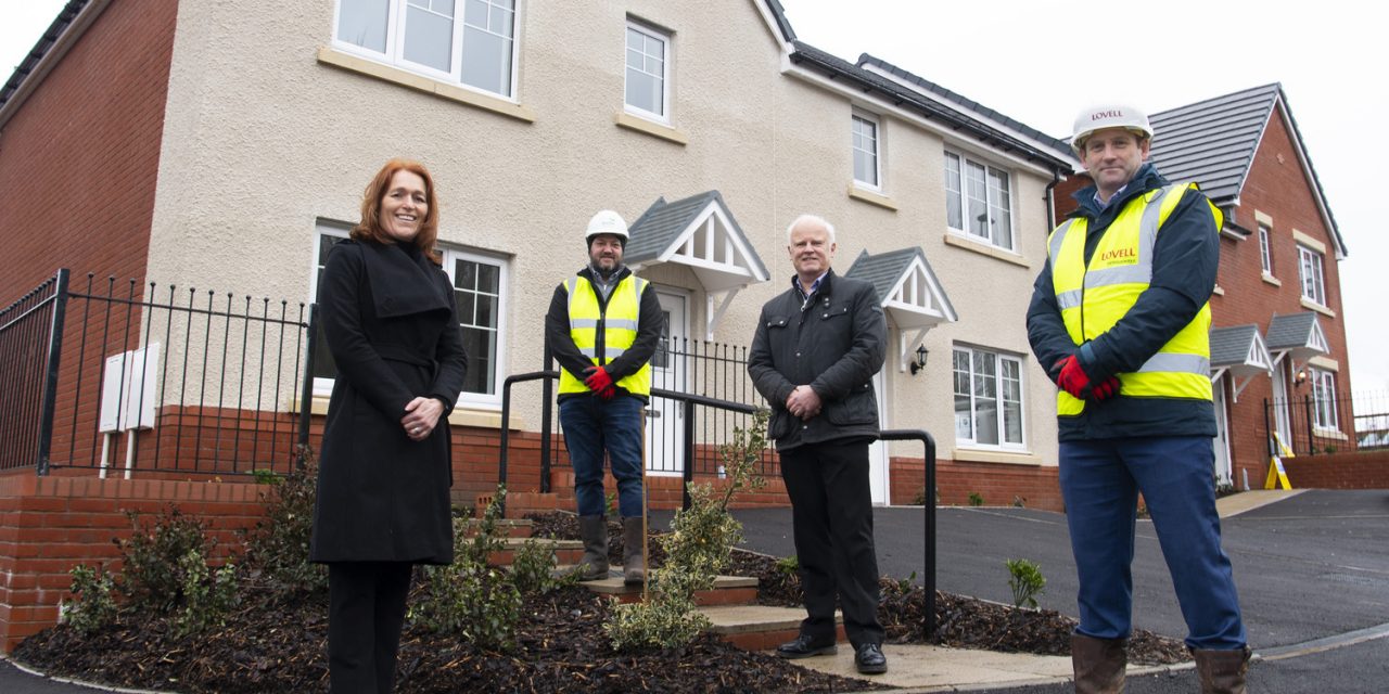 100-home housing project in Ebbw Vale reaches completion