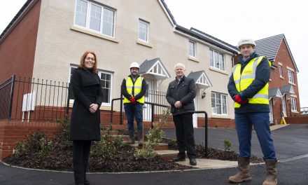 100-home housing project in Ebbw Vale reaches completion