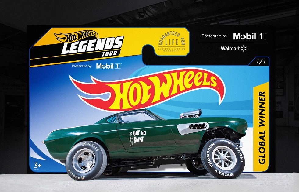 Lee Johnstone’s Volvo P1800 from the UK Crowned Winner of 2021 Hot Wheels™ Legends Tour Global Grand Finale at Jay Leno’s Garage