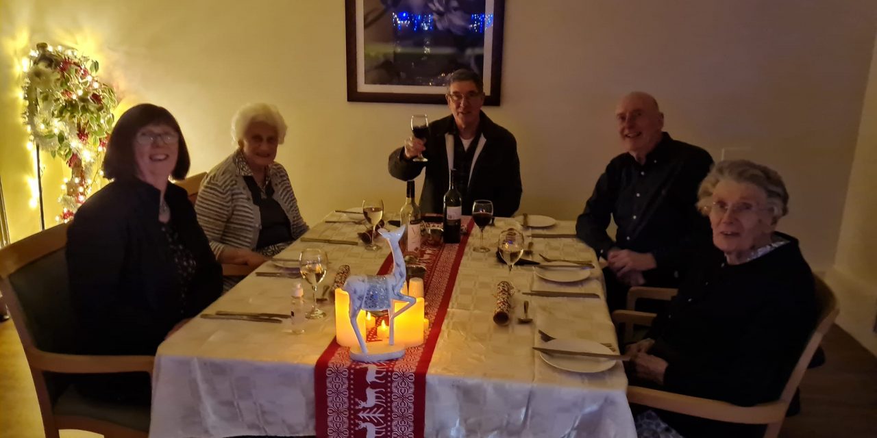 Family candlelight dinners at Penarth care home ahead of Christmas