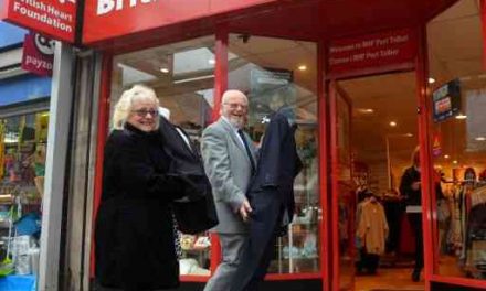 MICHAEL SHEEN’S SUITS RAISE FUNDS FOR BHF RESEARCH