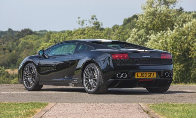 Bidding Commences at Silverstone Digital Auctions on a Very Rare, Limited Edition 2009 Lamborghini Gallardo Valentino Balboni