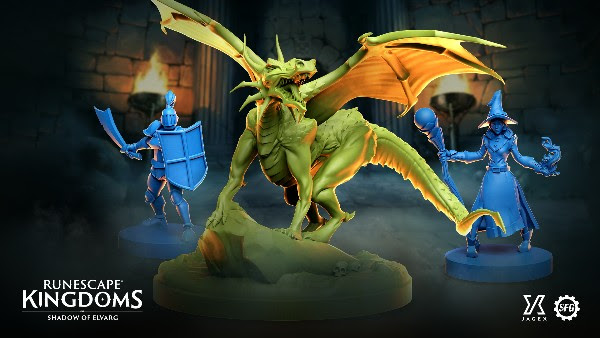 RUNESCAPE KINGDOMS: SHADOW OF ELVARG BOARD GAME ANNOUNCED AND FIRST MODELS REVEALED
