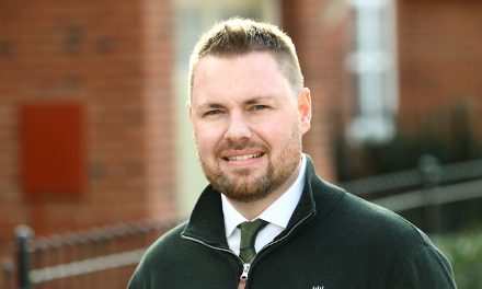 NEW COMMERCIAL DIRECTOR IS AT HOME AT CASTLE GREEN