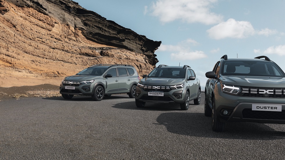 Dacia enhances its range to complete the roll out of its new visual identity