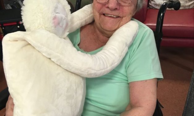 Penarth care home brings in HUG dolls for residents to increase comfort and replicate human touch