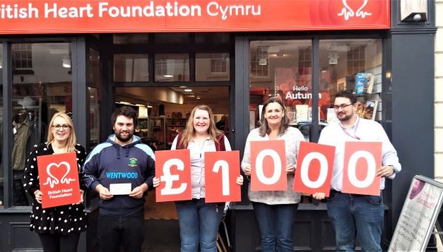 Wentwood Young Farmers help BHF Cymru fund lifesaving heart research