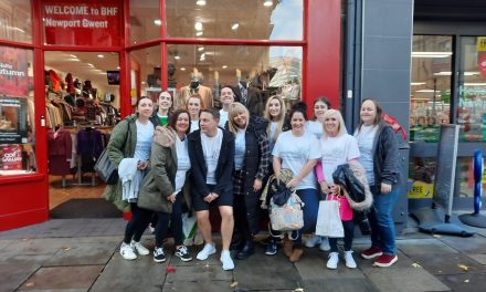 British Heart Foundation Newport thanks Lloyds staff and appeals for volunteers