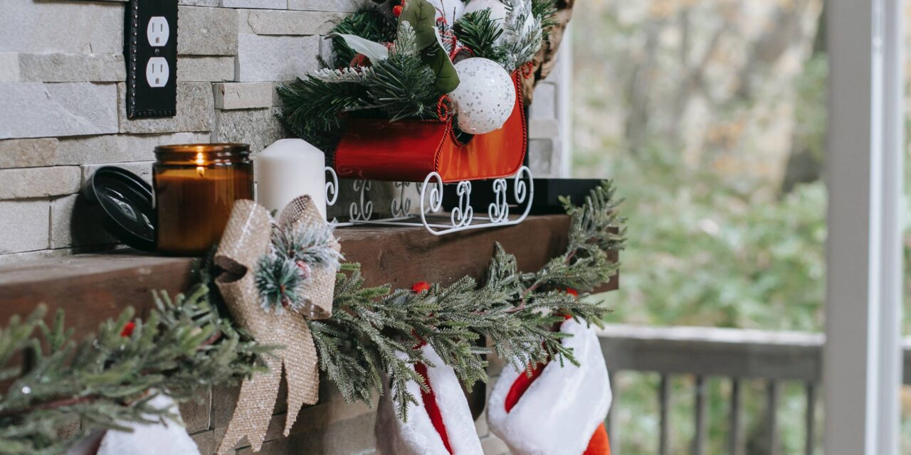 A Festive Reminder for a Safe Fireplace