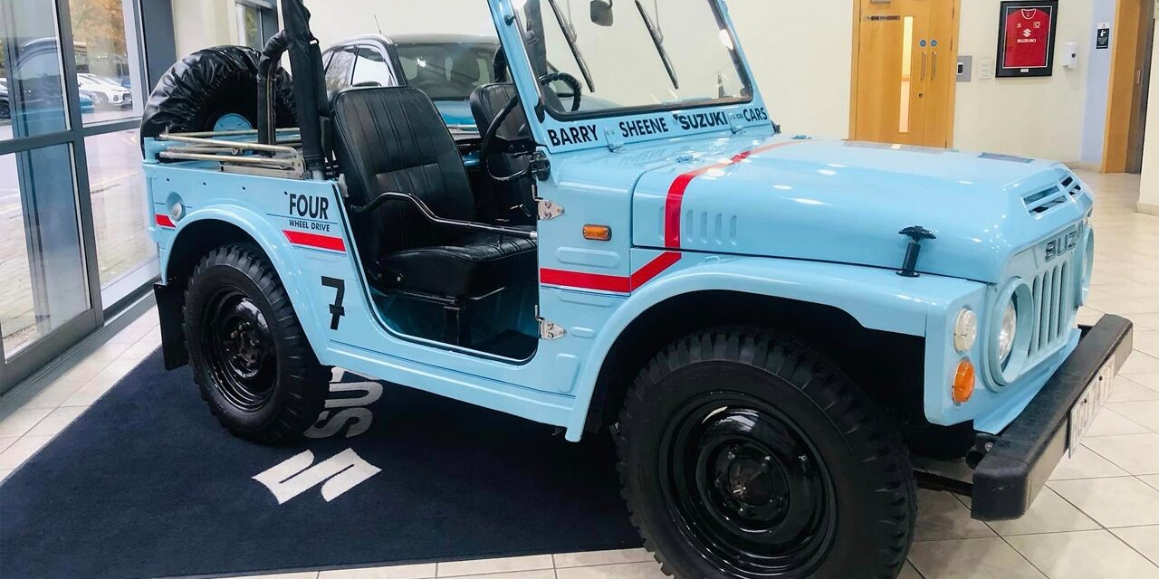 Barry Sheene’s famous LJ80 heads for home