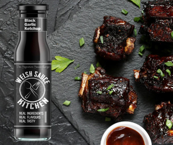 New Sauce Alert – Welsh Sauce Kitchen launches first ever Black Garlic Ketchup