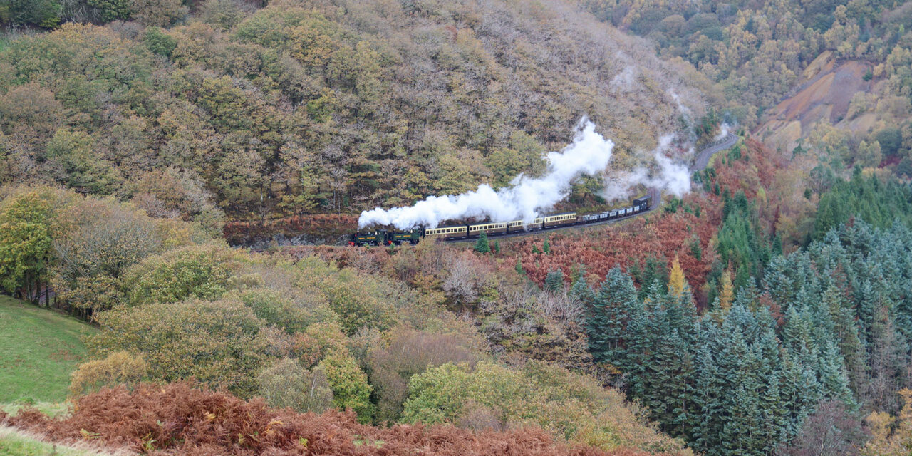 Ceredigion residents can now enjoy a trip on the iconic Vale of Rheidol Railway for Half Price – until Nov. 3rd
