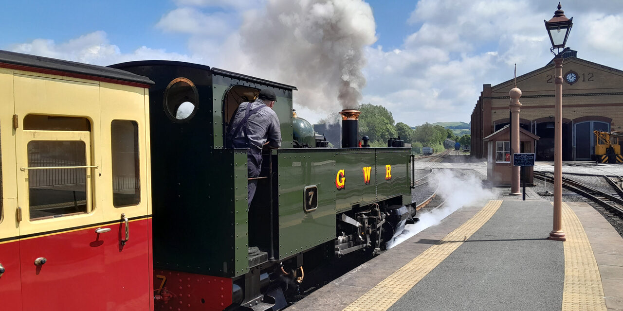 Enjoy days out in Aberystwyth this Half Term & ride a 1920s steam locomotive through the stunning Welsh countryside