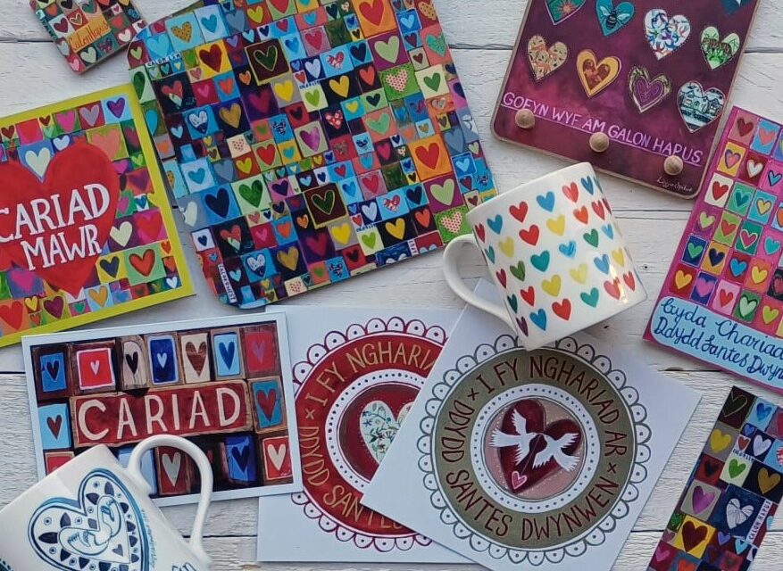 Love and hearts are all around this Santes Dwynwen – Welsh gifts for Welsh lovers on 25th January