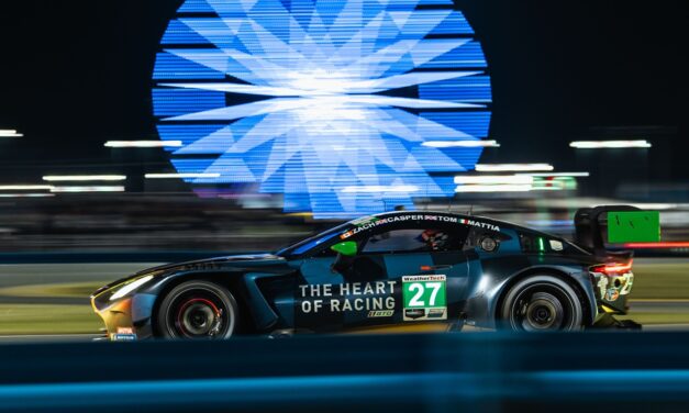 Aston Martin Vantage fights back to take dramatic podium finish as IMSA season begins with gruelling Rolex 24 at Daytona