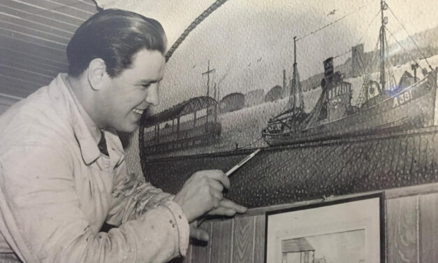 The Low Lights Tavern: Unveiling of Rediscovered Artwork – The Abergeldie