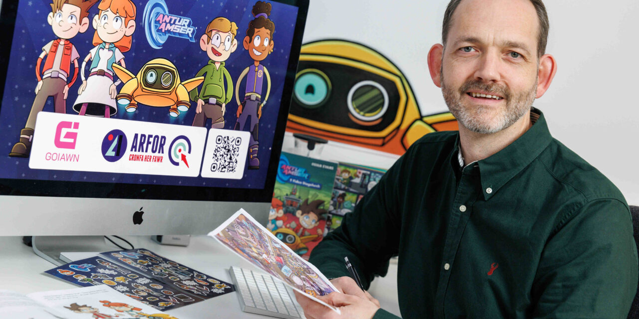 App developer creates interactive Welsh language educational platform to engage reluctant young readers