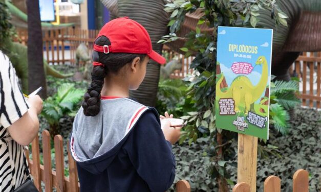 Explore the Dino Discovery Trail at St David’s this Easter
