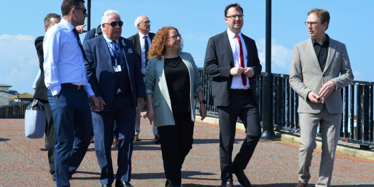 UK Minister supports £20m Rhyl regeneration vision on seaside walkabout