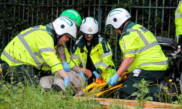 Major incident exercise held to train Paramedic students