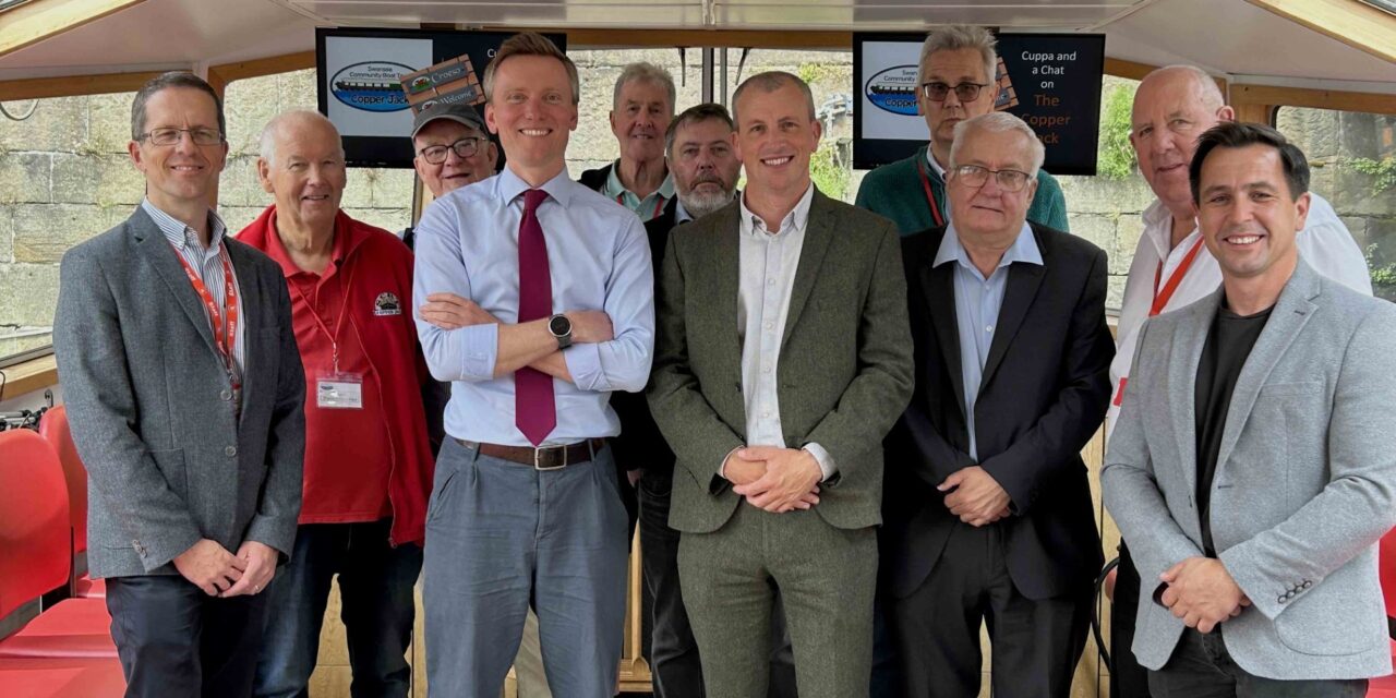 Researchers supporting venture to open up Swansea’s historic waterway corridor