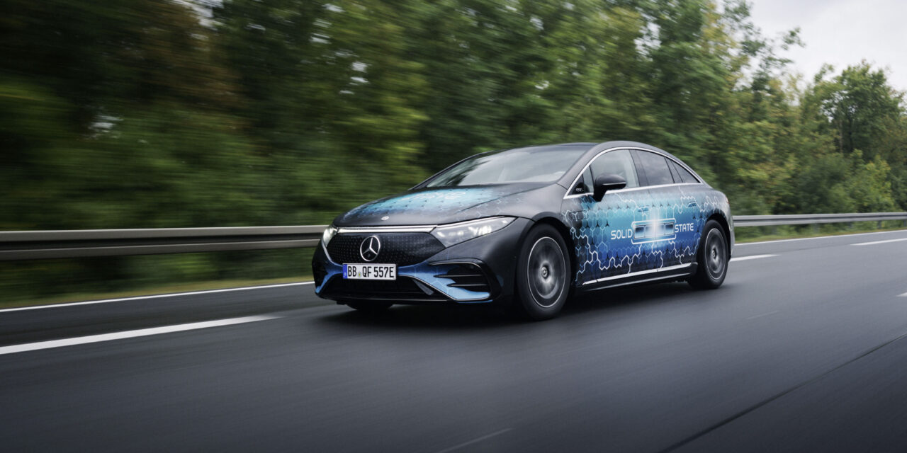 Long-distance test successfully completed: EQS with solid-state battery covers 1,205 km on a single charge