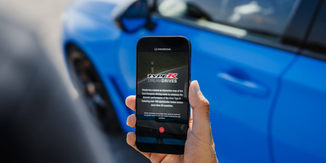 Honda reveals over 120 of the greatest European driving roads with interactive Civic Type R map