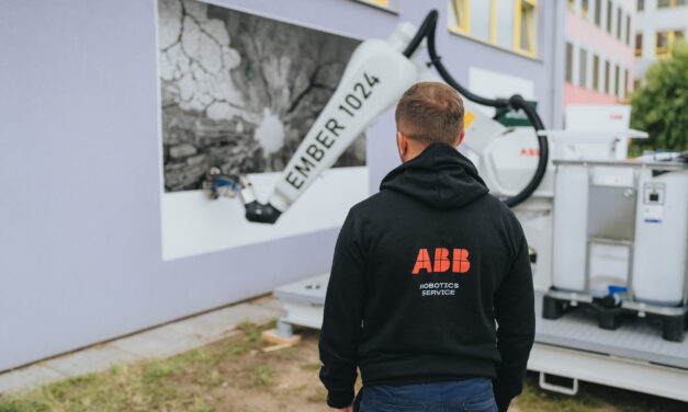 ABB brings AI-designed street art to life in Mladá Boleslav