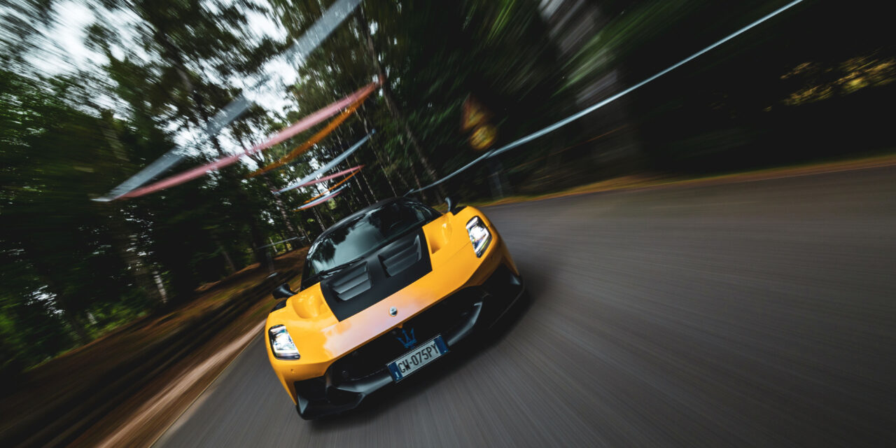 Maserati GT2 Stradale captivates crowd at TUTTO BENE Hillclimb