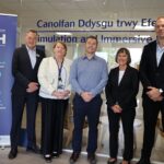 Welsh Secretary visits Swansea University to explore cutting-edge sport and health tech innovation