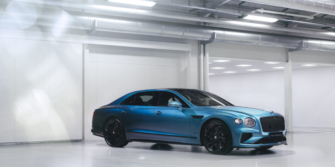 First ‘Ombré’ Sedan revealed by Bentley
