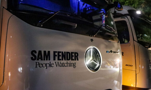 Sam Fender powers first all-electric UK & Ireland tour with Mercedes-Benz eActros 600s